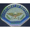 DEPARTMENT OF DEFENSE PIN POLICE MINI PATCH PIN DEPARTMENT OF DEFENSE PIN POLICE MINI PATCH PIN